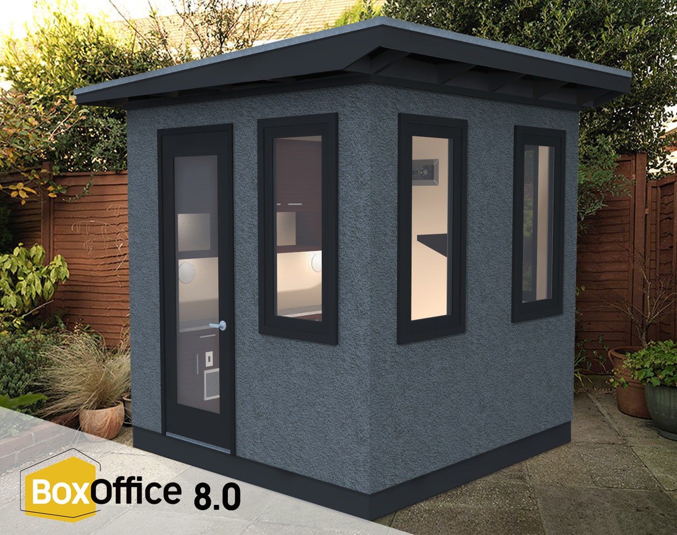 Backyard office sheds in Vancouver