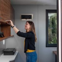 Modern home office in Vancouver