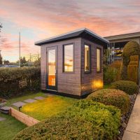 Work from home in your private backyard office